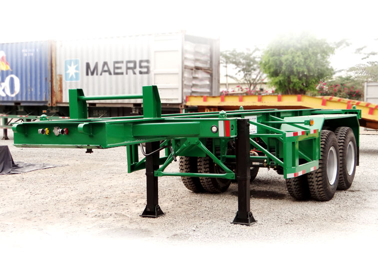 SƠMI RƠMOÓC XƯƠNG 20 FEET 2 TRỤC