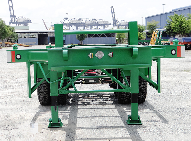 Somi romooc 20 feet 2 trục xa