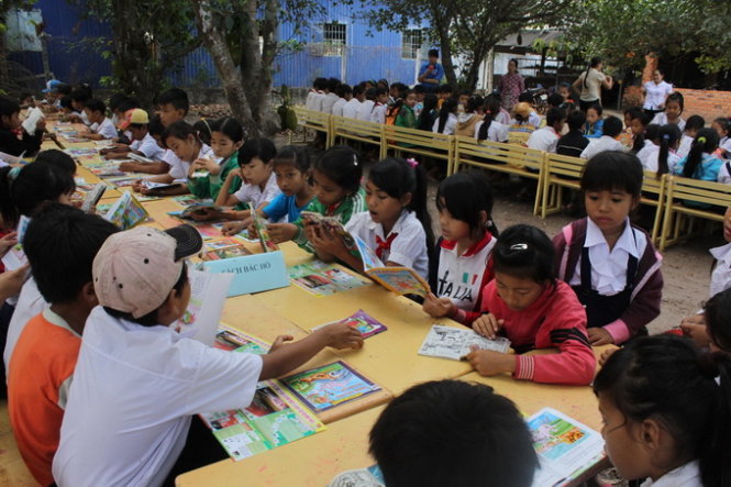 Ngày hội đọc sách ở Bình Phước