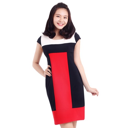 Đầm công sở 06 - Websieutoc.VN